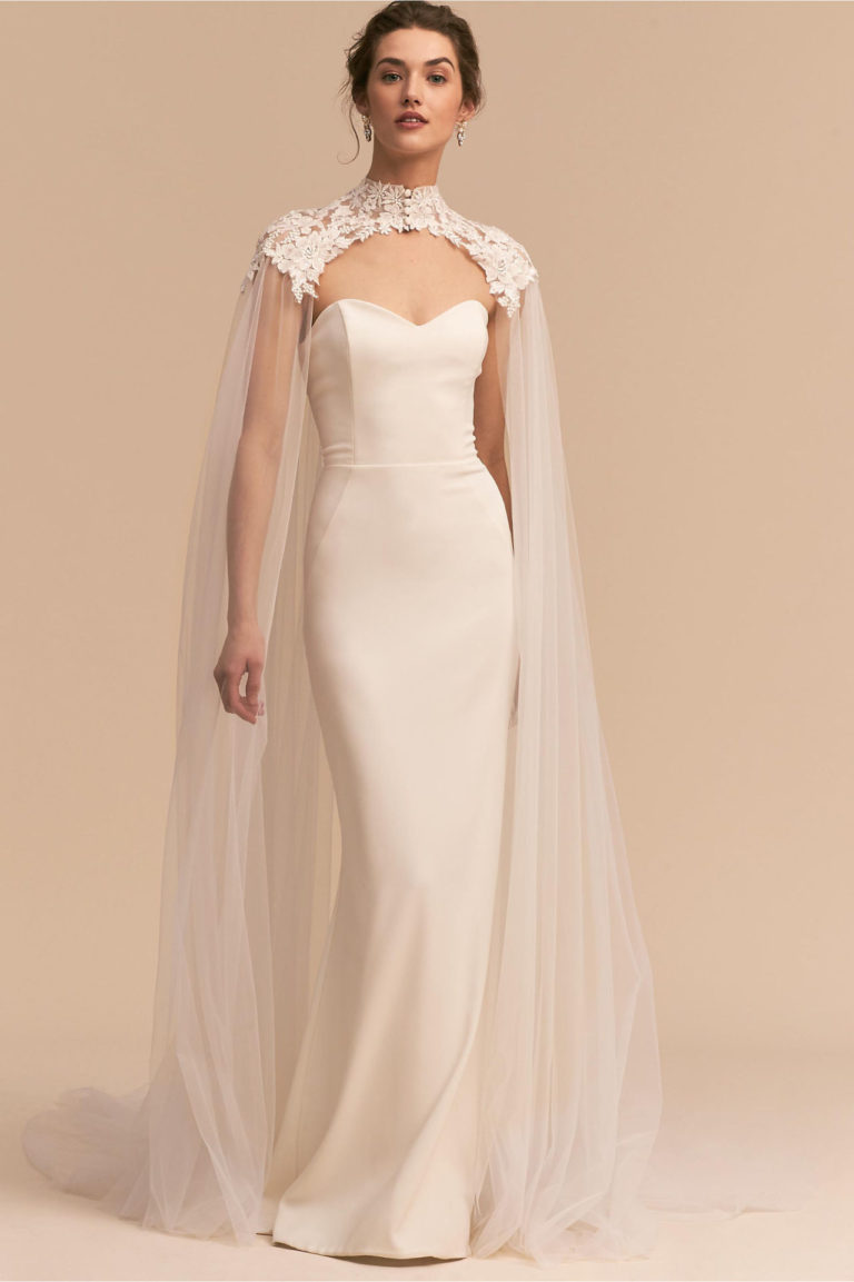 14 Exquisite Bridal Capes & Capelets | weddingsonline