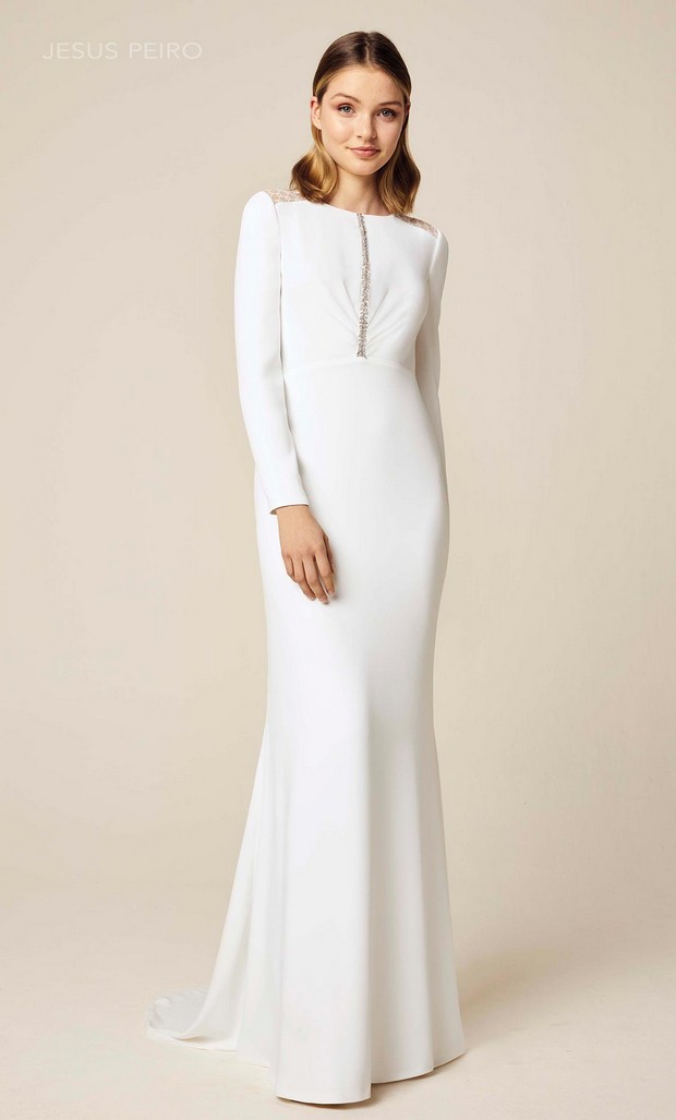 20 Modern Minimalist Wedding Dresses | weddingsonline