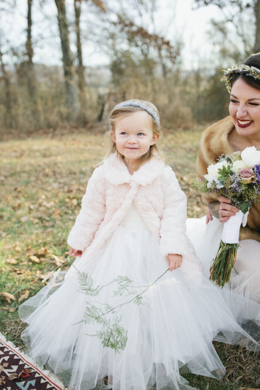 5 Ways to Keep Your Flower Girl Snug this A W weddingsonline