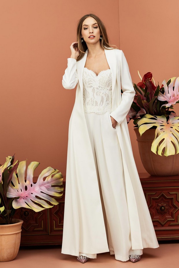 Stylish Wedding Suits For Brides Weddingsonline