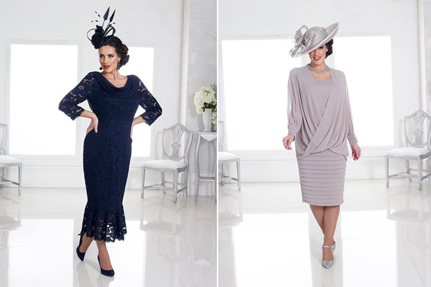 autumn winter mother of the bride outfits
