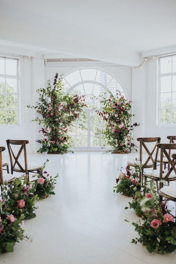 Floral Aisle Ideas To Inspire Your Big Day | weddingsonline