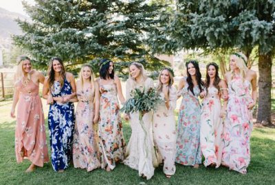 stylish bridesmaids