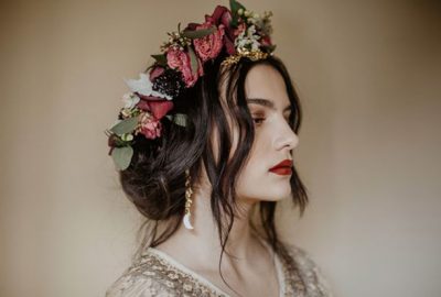 winter floral crowns