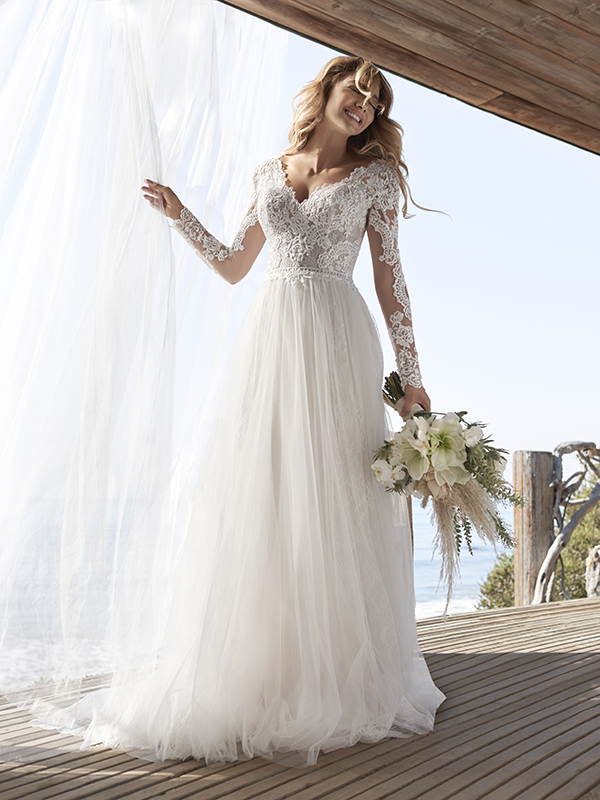 Long Sleeve Wedding Gowns 