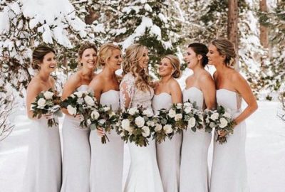 All-White Winter Wedding Inspiration