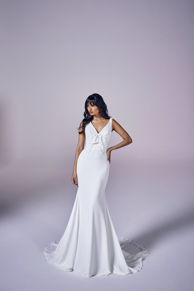 minimal wedding gowns