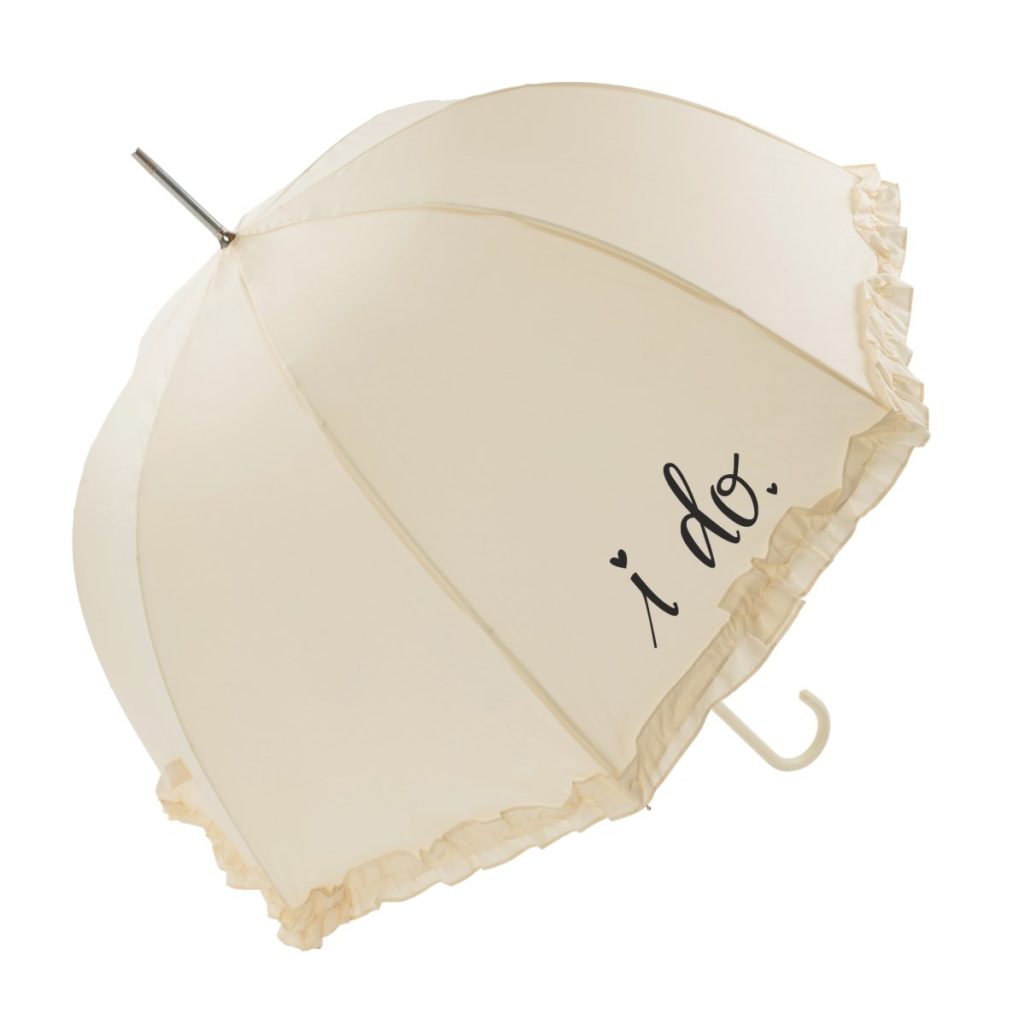 Rainy Wedding Day Prep: Luxury Umbrellas