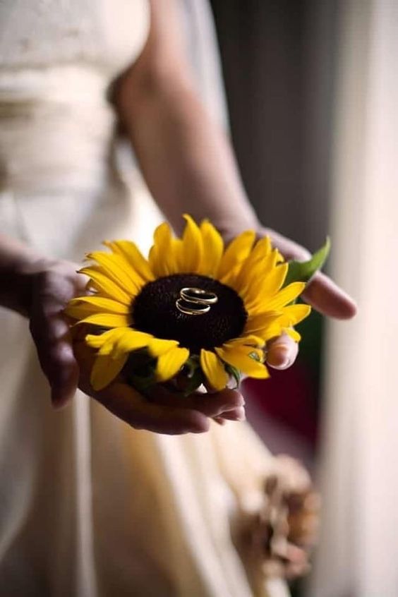 sunflower wedding 