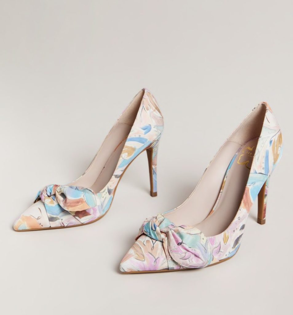 Floral Bridal Shoes 