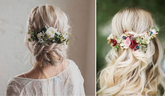 Pretty Ways to Wear Flowers in your Hair | weddingsonline