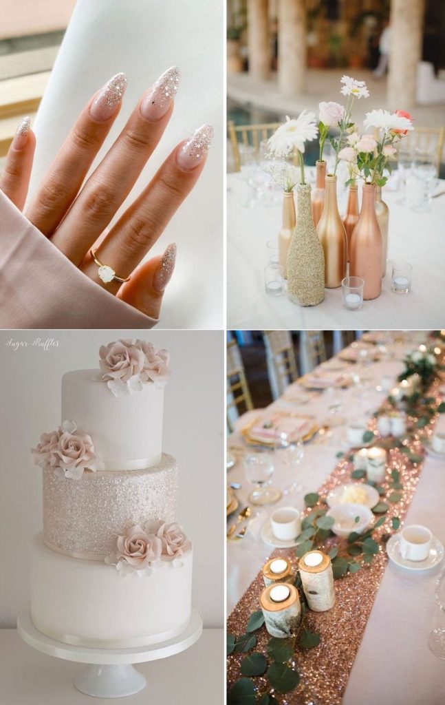 Glitter & Sparkle Wedding Ideas 