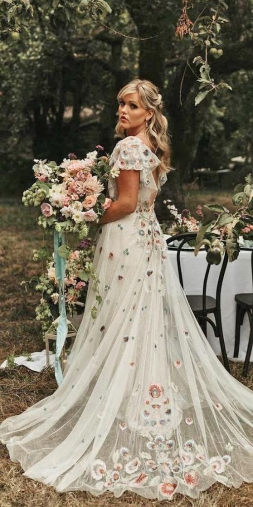 Floral Wedding Dress Inspiration