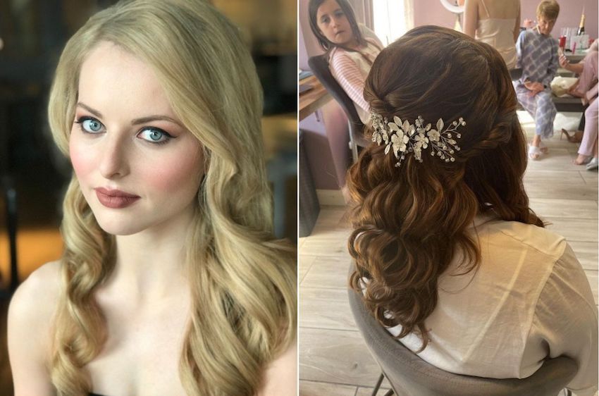 10 Chic Wedding Hairstyles For Long Hair  WeddingPlannercouk