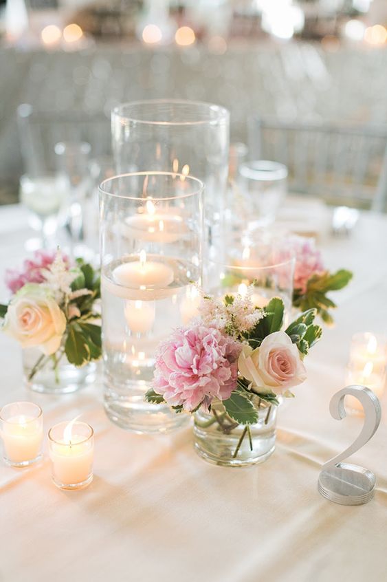 candle tablecentre