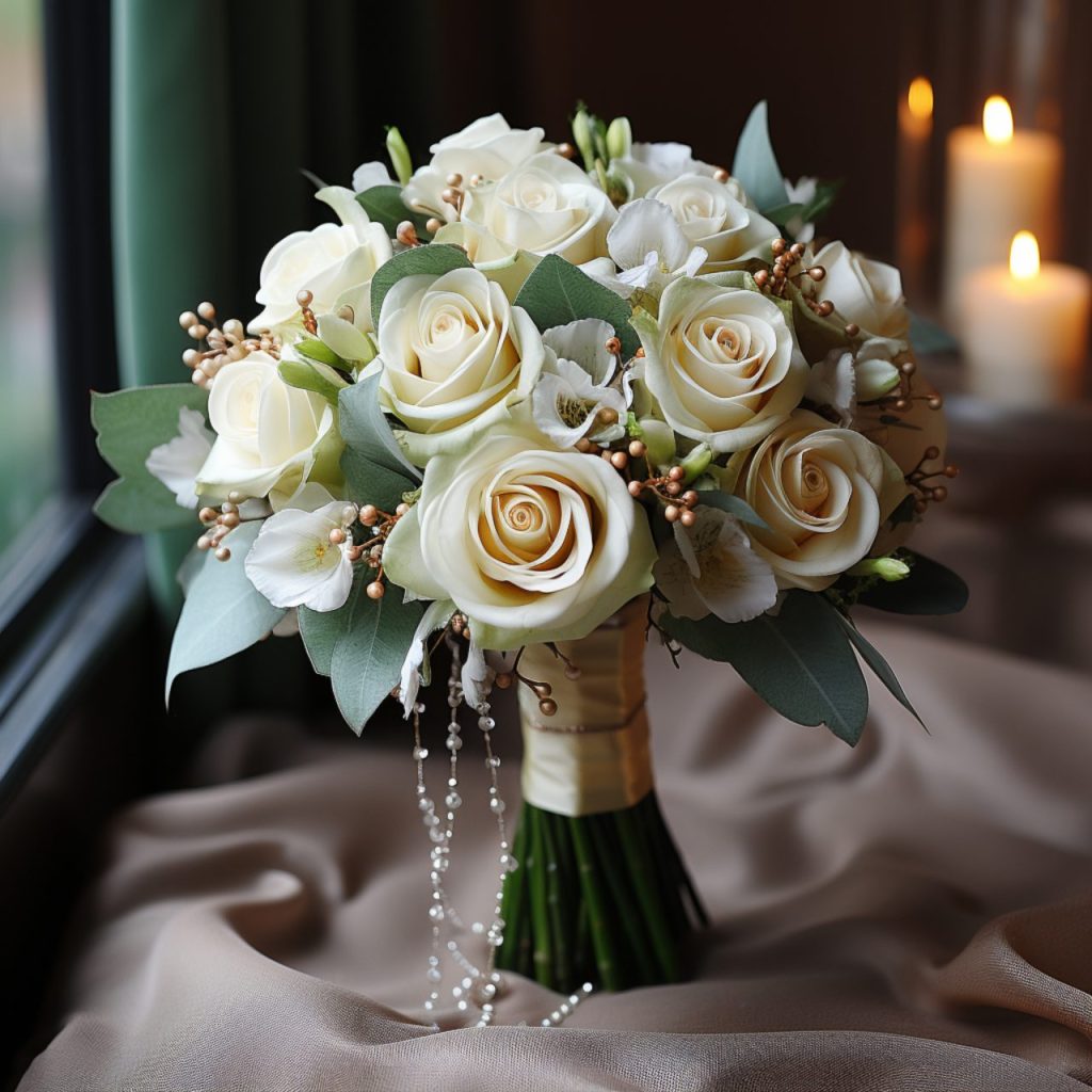 festive bridal bouquets