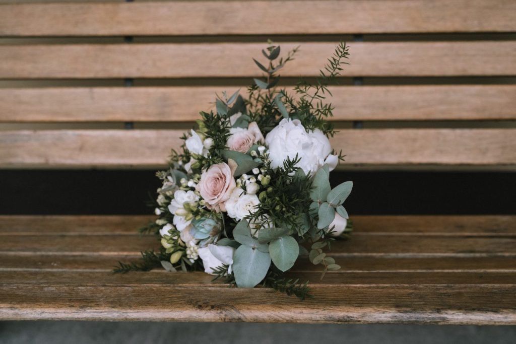 Festive bridal bouquets