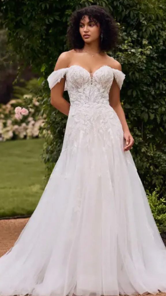 Lovely lace wedding gowns