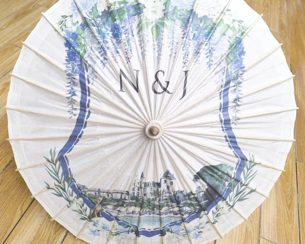 Wedding parasols