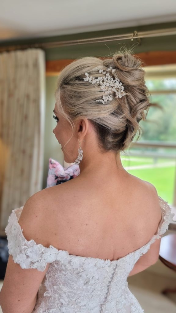 bridal hair