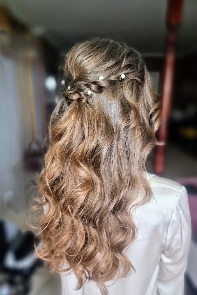 bridal hair