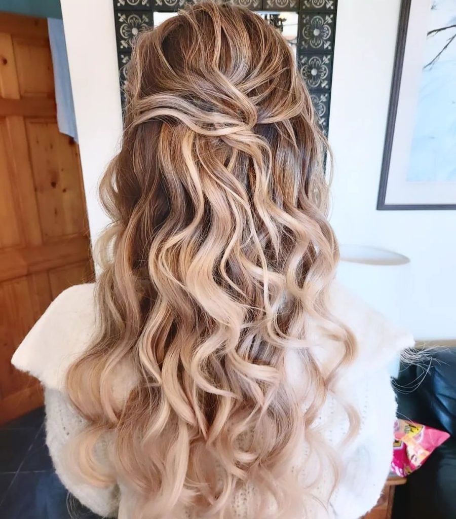 bridal hair 