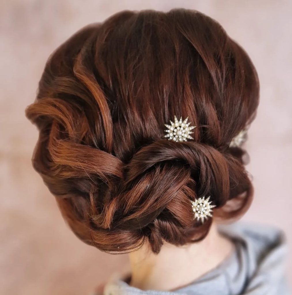 bridal hair 