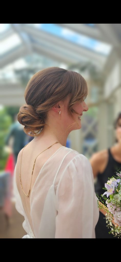 bridal hair