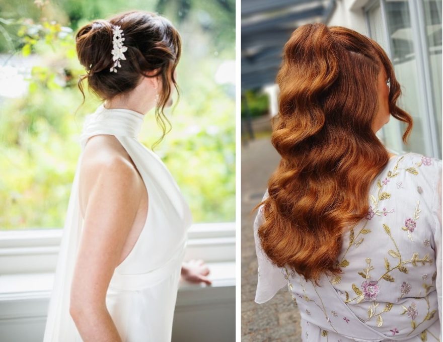 bridal hair