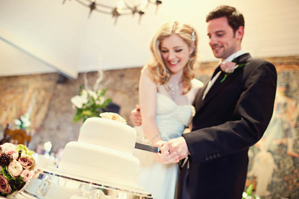 Cutting The Wedding Cake