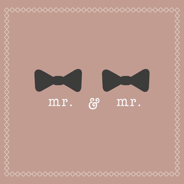 mr and mr wedding cards
