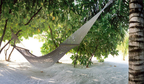 relaxing in Mauritius