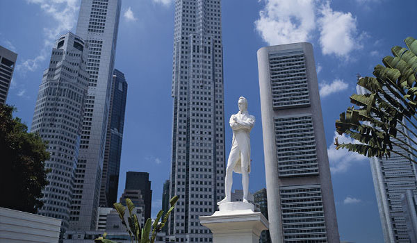 Singapore's modern skyline
