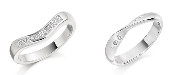 Diamond wedding rings