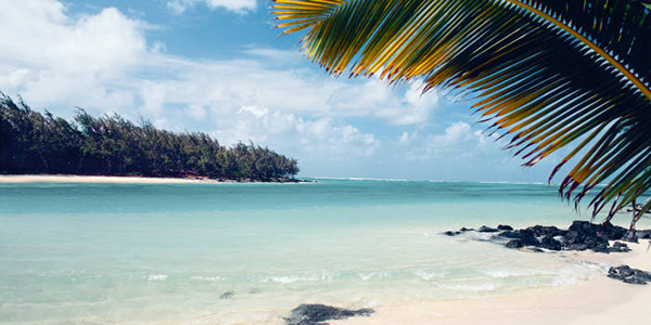 Beach at Mauritius