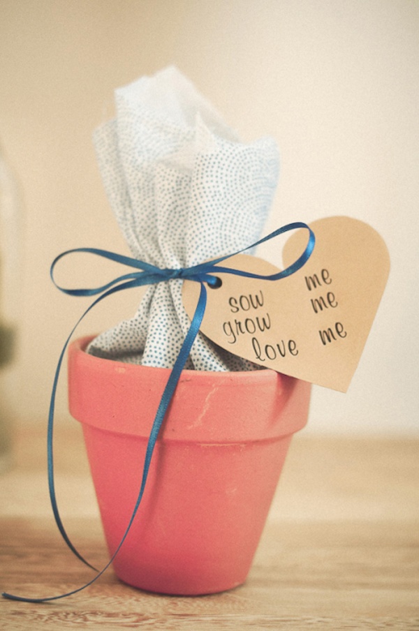 grow your wedding favours