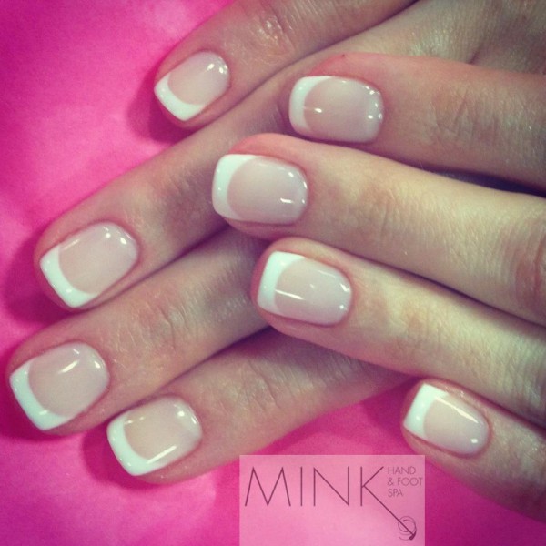 french manicure mink beauty boutique artistic gloss