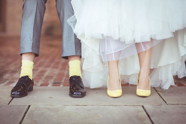 Quirky wedding shoes