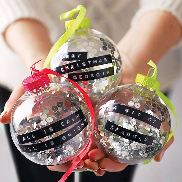 Funky Christmas baubles