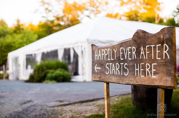 Happy ever after sign
