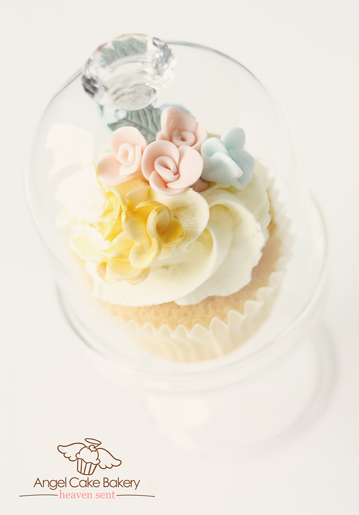Floral inspired cupcakes