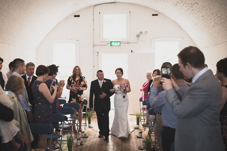 Laura & David's wedding at Fort Camden, Cork
