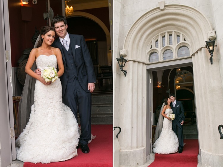 Claire & Robert Bellingham Castle Wedding by Roger Kenny