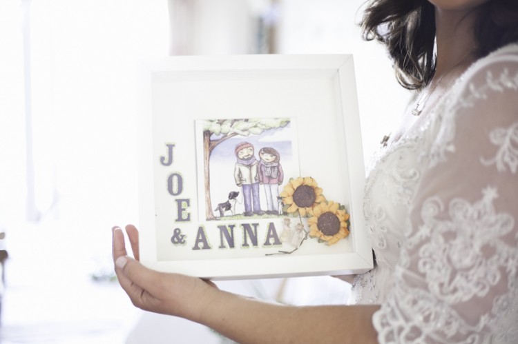 Anna & Joe’s Intimate Homegrown wedding by Caroline McNally 