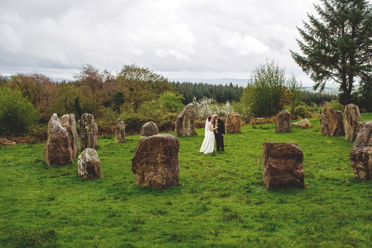 Stone Circle wedding by Mrs Redhead