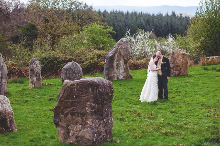 Stone Circle wedding by Mrs Redhead
