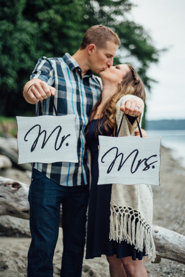Washington Engagement shoot by Rebecca Anne Photography