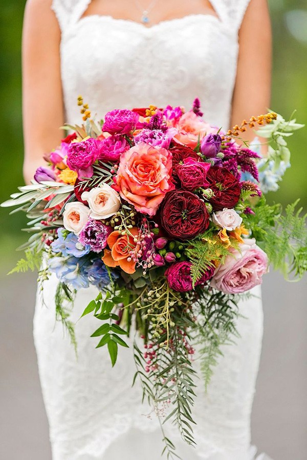 oversized wedding bouquets
