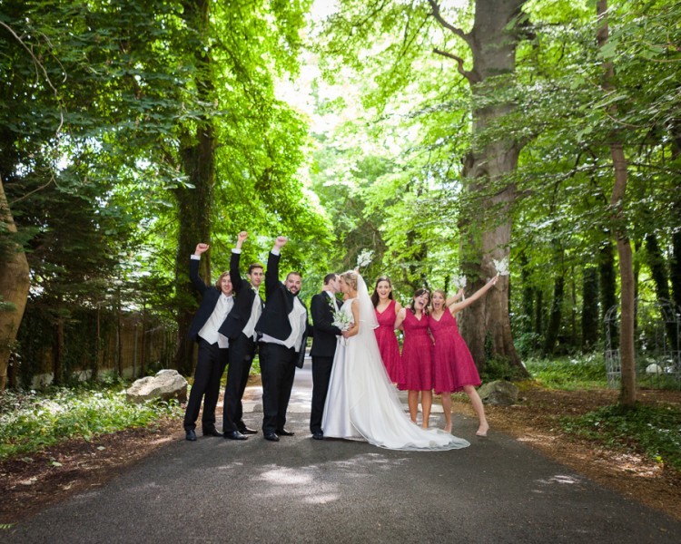 Vibrant wedding at Summerhill House by Circus Photography