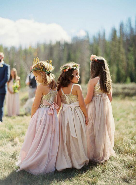 pink-glitter-flower-girl-dress-perfectweddings